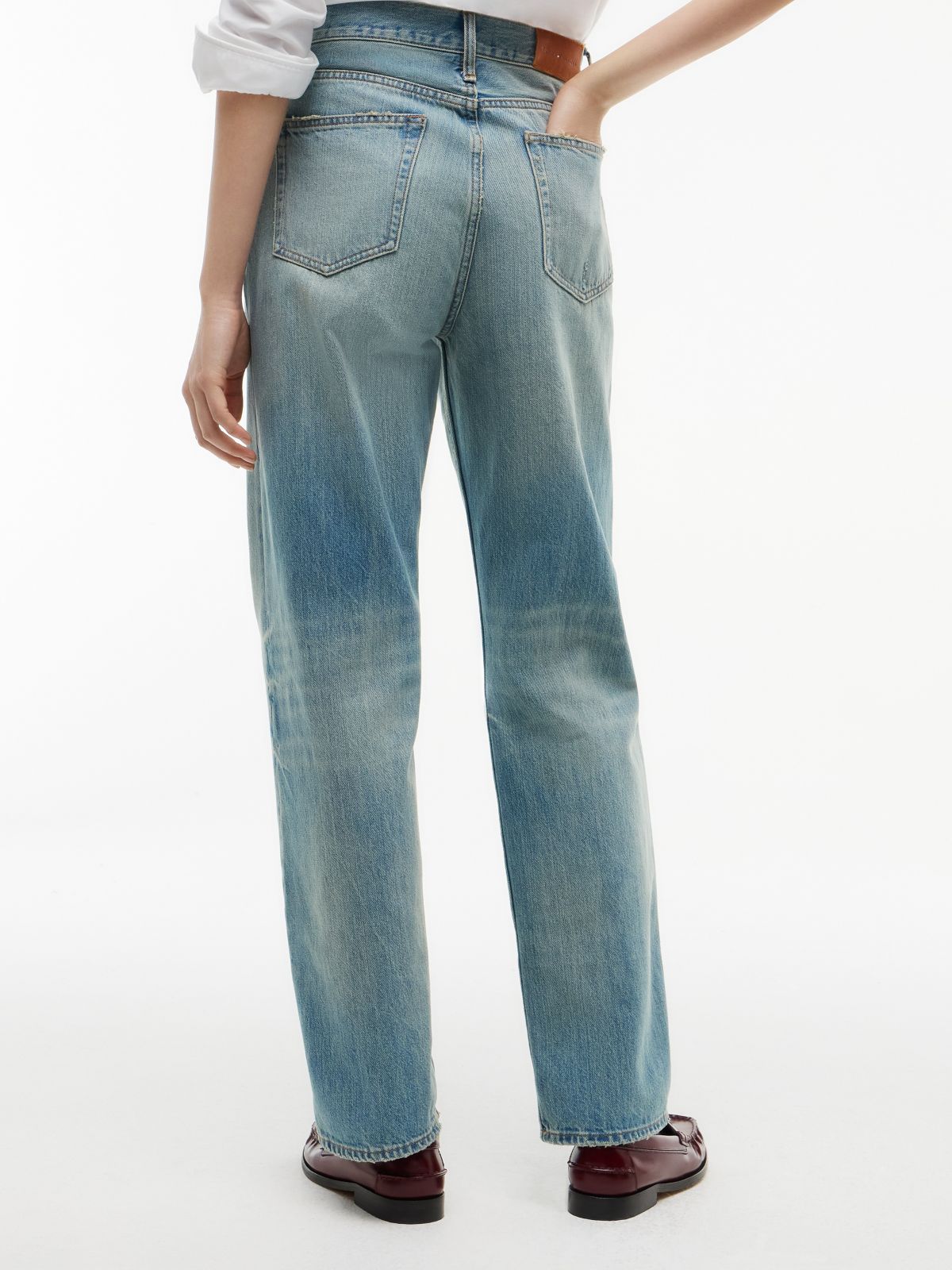 High-Rise Straight Jean — Rio