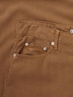 Low-Rise Wide Leg Jean — Desert Khaki 7