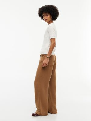 Женские джинсы Tommy Hilfiger Low-Rise Wide Leg Jean — фото 3