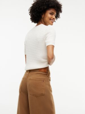 Женские джинсы Tommy Hilfiger Low-Rise Wide Leg Jean — фото 4