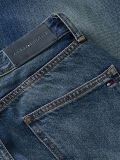 High-Rise Logo Hardware Tapered Jean — Elan 9