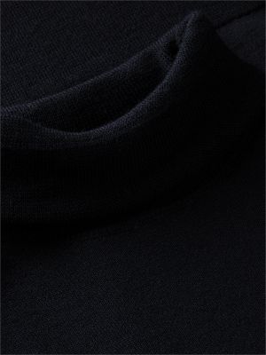 Женский свитер Tommy Hilfiger Merino Wool Turtleneck, цвет: Чёрный — фото 6