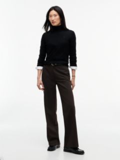 Merino Wool Turtleneck Sweater — Black 2
