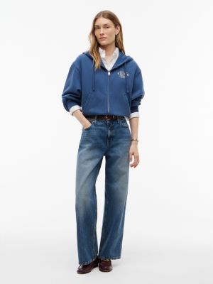 Женские худи Tommy Hilfiger Tommy Studio Logo Zip — фото 2