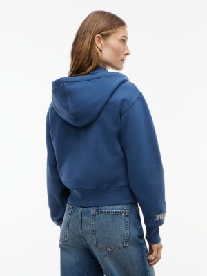 Женские худи Tommy Hilfiger Tommy Studio Logo Zip — фото 4