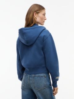 Tommy Studio Logo Zip Hoodie — Aegean Sea 4