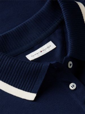 Женские свитеры Tommy Hilfiger Relaxed Fit Embroidered Logo Polo — фото 6