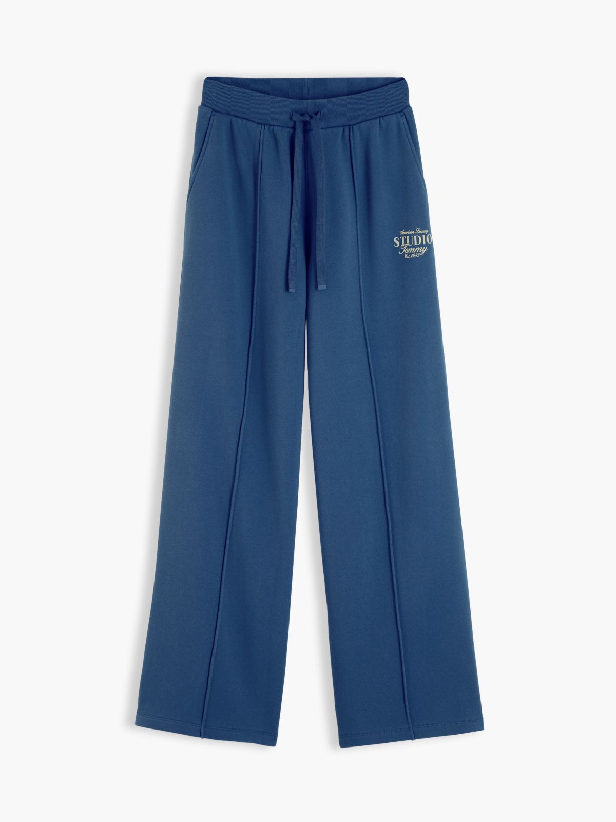 Tommy Studio Logo Sweatpant — Aegean Sea
