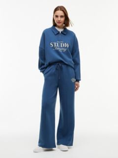Tommy Studio Logo Sweatpant — Aegean Sea 2
