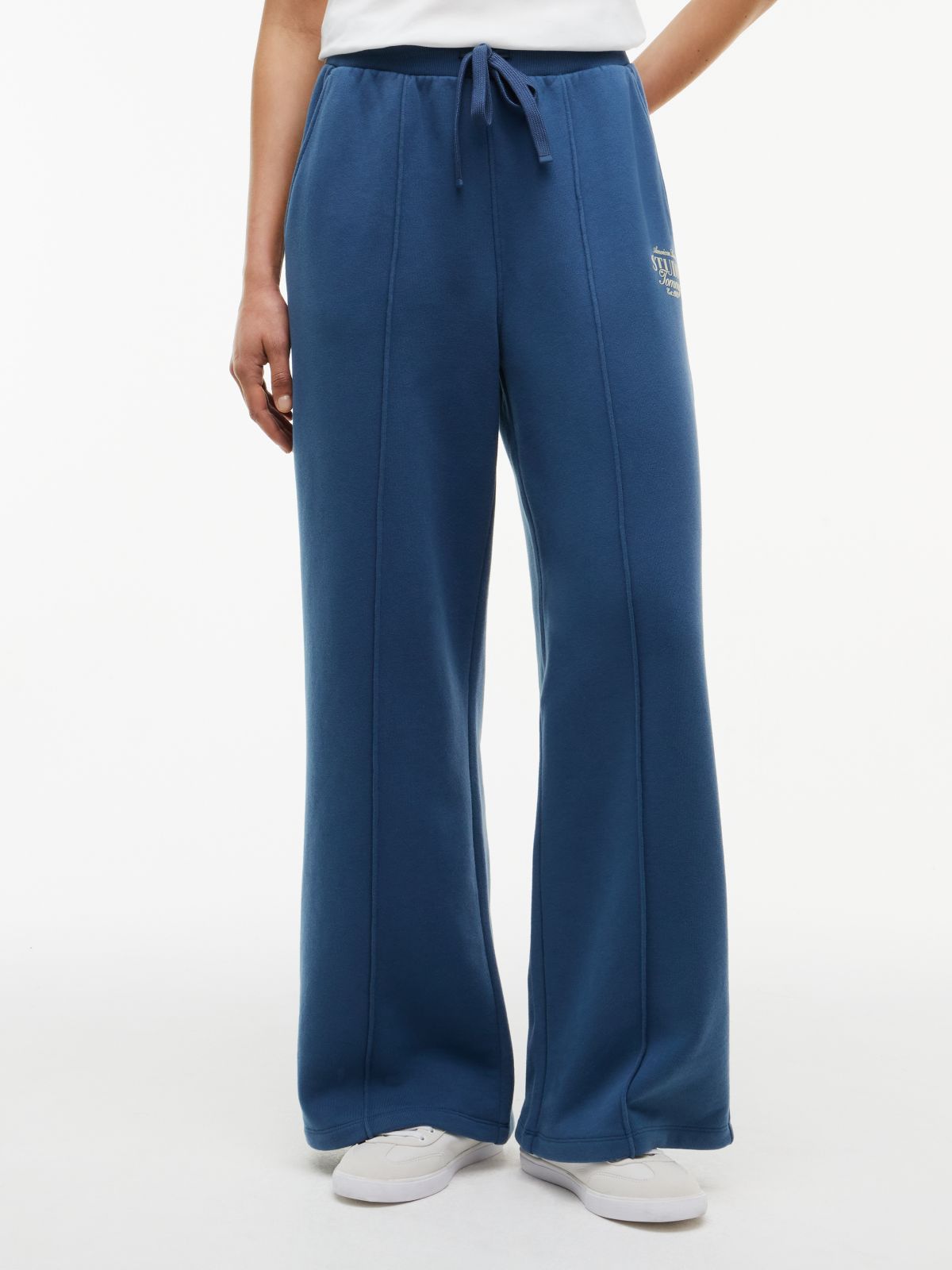 Tommy Studio Logo Sweatpant — Aegean Sea