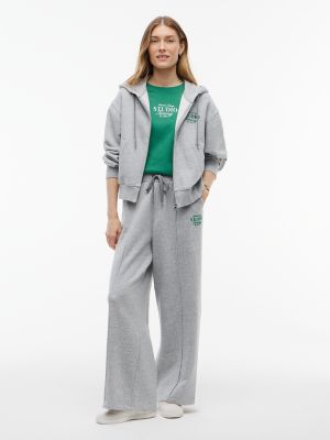 Женские брюки Tommy Hilfiger Tommy Studio Logo Sweatpant, цвет: Светлый серый меланжевый — фото 2