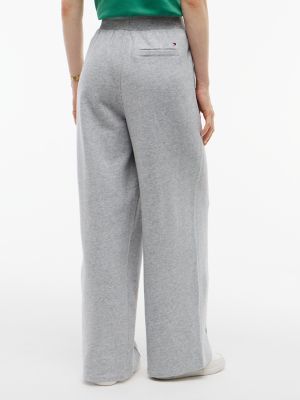 Женские брюки Tommy Hilfiger Tommy Studio Logo Sweatpant, цвет: Светлый серый меланжевый — фото 4