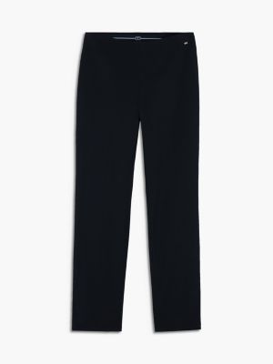 Женские брюки Tommy Hilfiger Stretch Gabardine Slim, цвет: Чёрный — фото 5