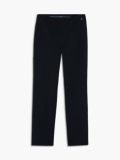 Stretch Gabardine Slim Pant — Black 5