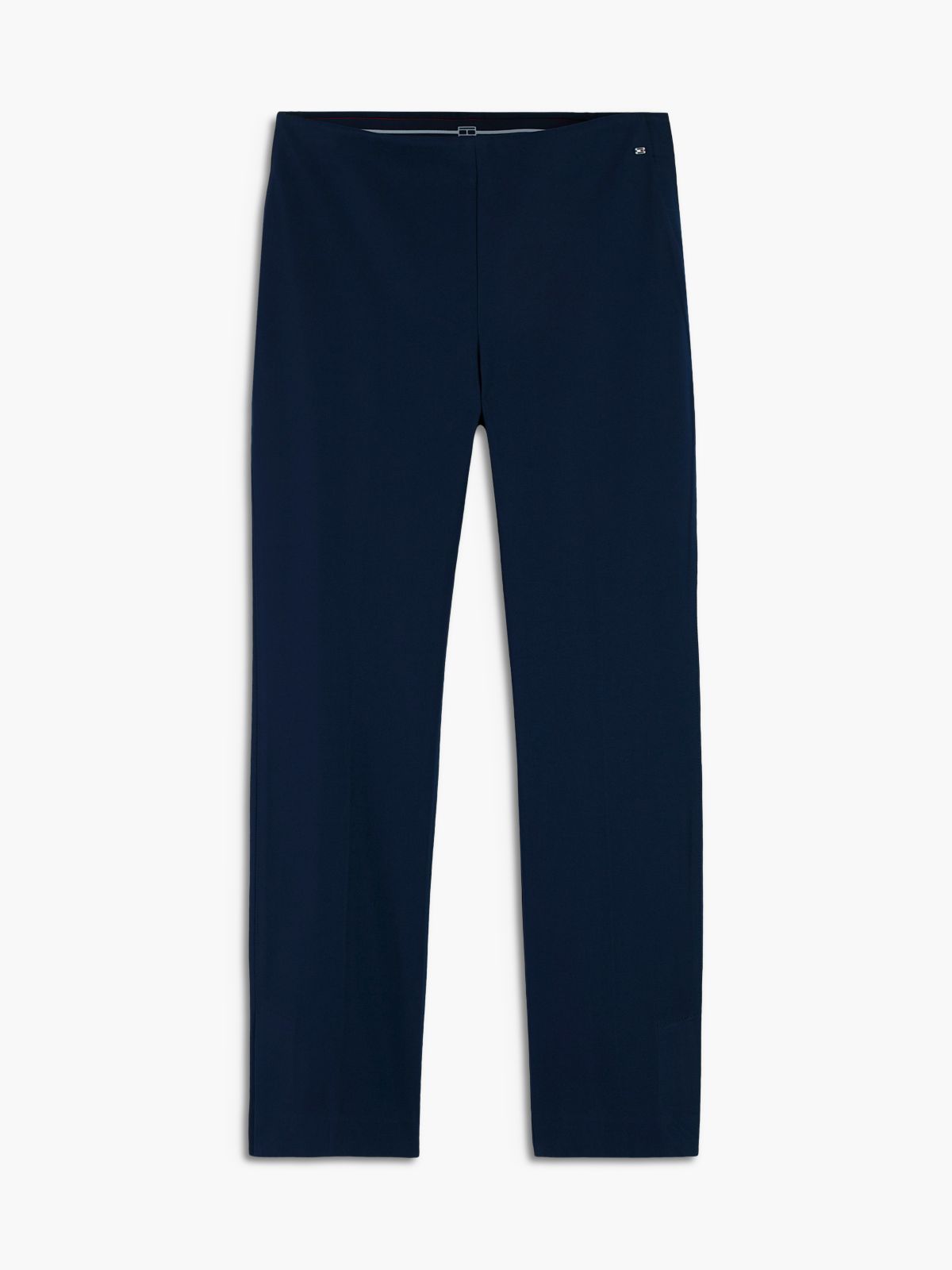 Stretch Gabardine Slim Pant — Dark Blue