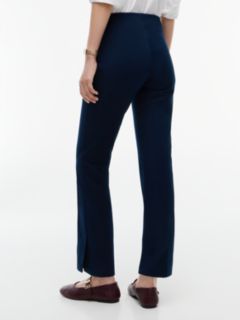 Stretch Gabardine Slim Pant — Dark Blue 4