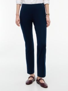 Stretch Gabardine Slim Pant — Dark Blue 1