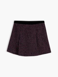 Shimmer Tweed Mini Skirt — Tweed 5