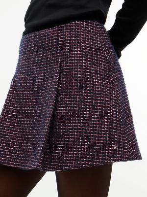Shimmer Tweed Mini Skirt | Tommy Hilfiger