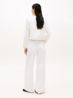 White Denim Lady Jacket — Optic White 5