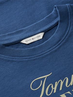 Женские футболки Tommy Hilfiger Relaxed Fit Tommy Studio Logo T-Shirt — фото 6