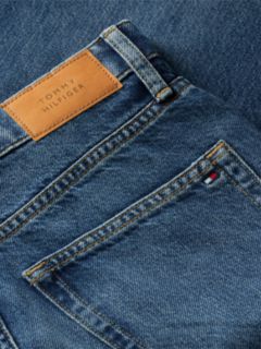 Medium Wash High-Rise Wide Leg Jean — Blue 9