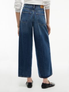 Medium Wash High-Rise Wide Leg Jean — Blue 6