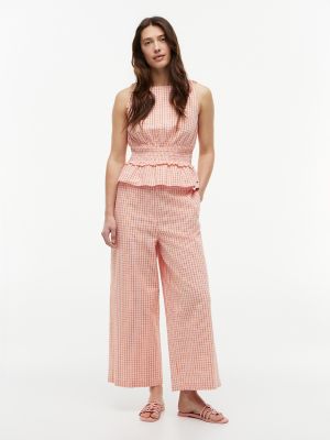 Женские брюки Tommy Hilfiger Seersucker Pull-On Pant — фото 2