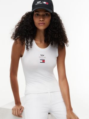 Женские топы Tommy Hilfiger Tommy x Cadillac F1® Team Tank Top — фото 4