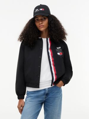 Tommy x Cadillac F1&reg; Team Coach Jacket, Black