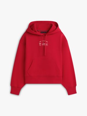 Женские худи Tommy Hilfiger Tommy x Cadillac F1® Team Boxy — фото 6