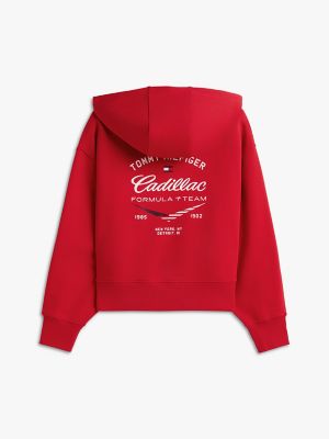 Женские худи Tommy Hilfiger Tommy x Cadillac F1® Team Boxy — фото 7