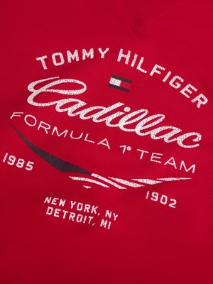 Женские худи Tommy Hilfiger Tommy x Cadillac F1® Team Boxy — фото 8