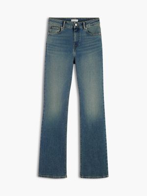Женские джинсы Tommy Hilfiger Mid-Rise Stretch Bootcut Jean, цвет: Средняя варка — фото 8