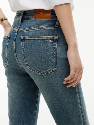 Женские джинсы Tommy Hilfiger Mid-Rise Stretch Bootcut Jean, цвет: Средняя варка — фото 4