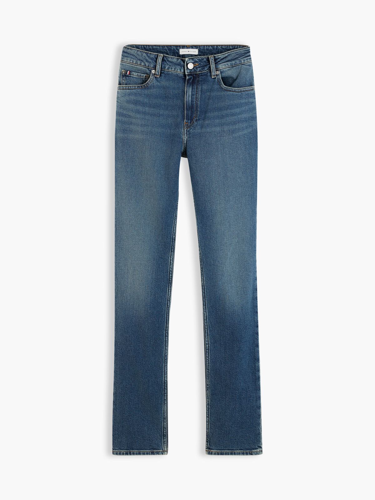 Mid-Rise Stretch Slim Jean — Ocean