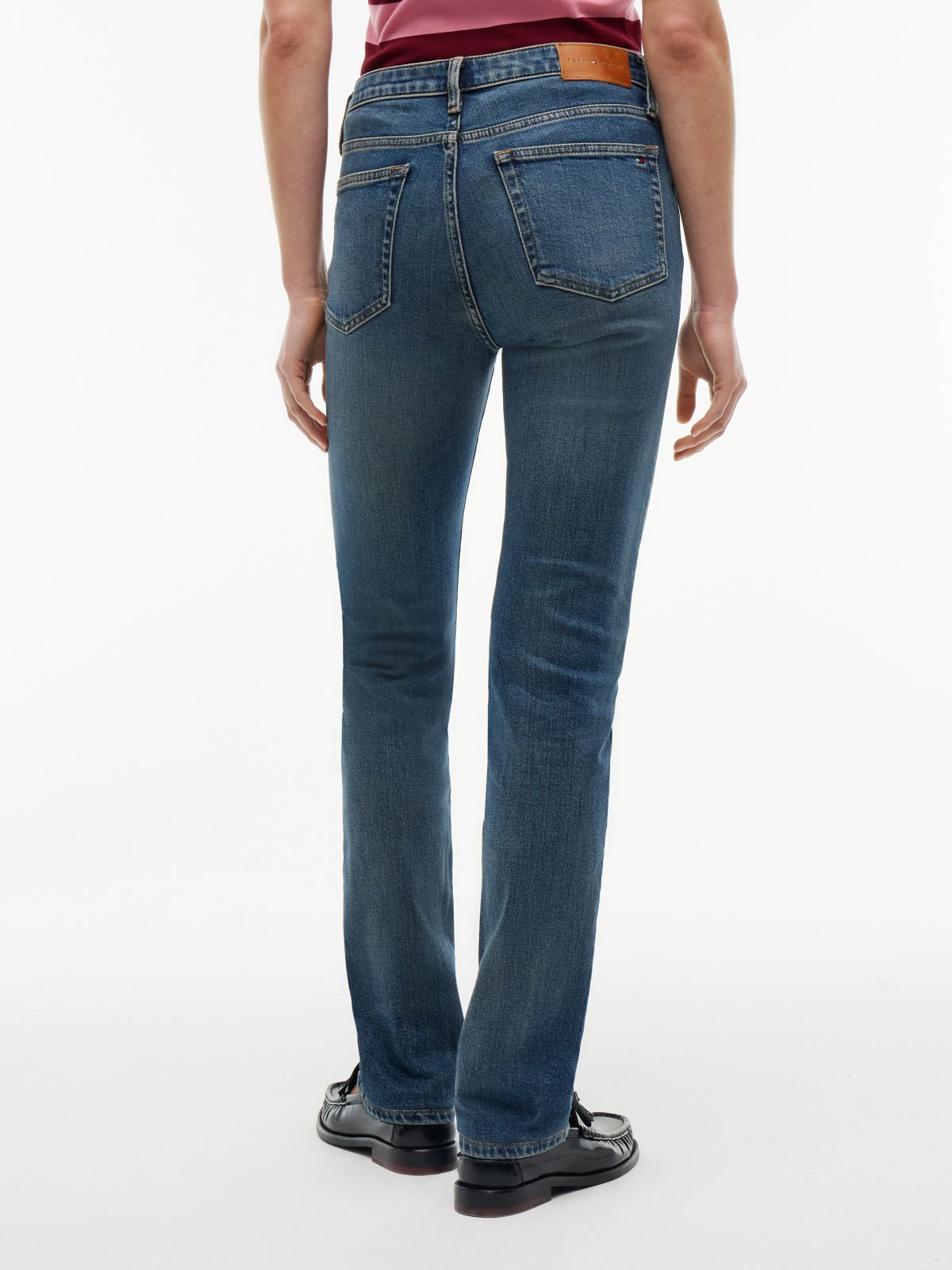 Mid-Rise Stretch Slim Jean — Ocean