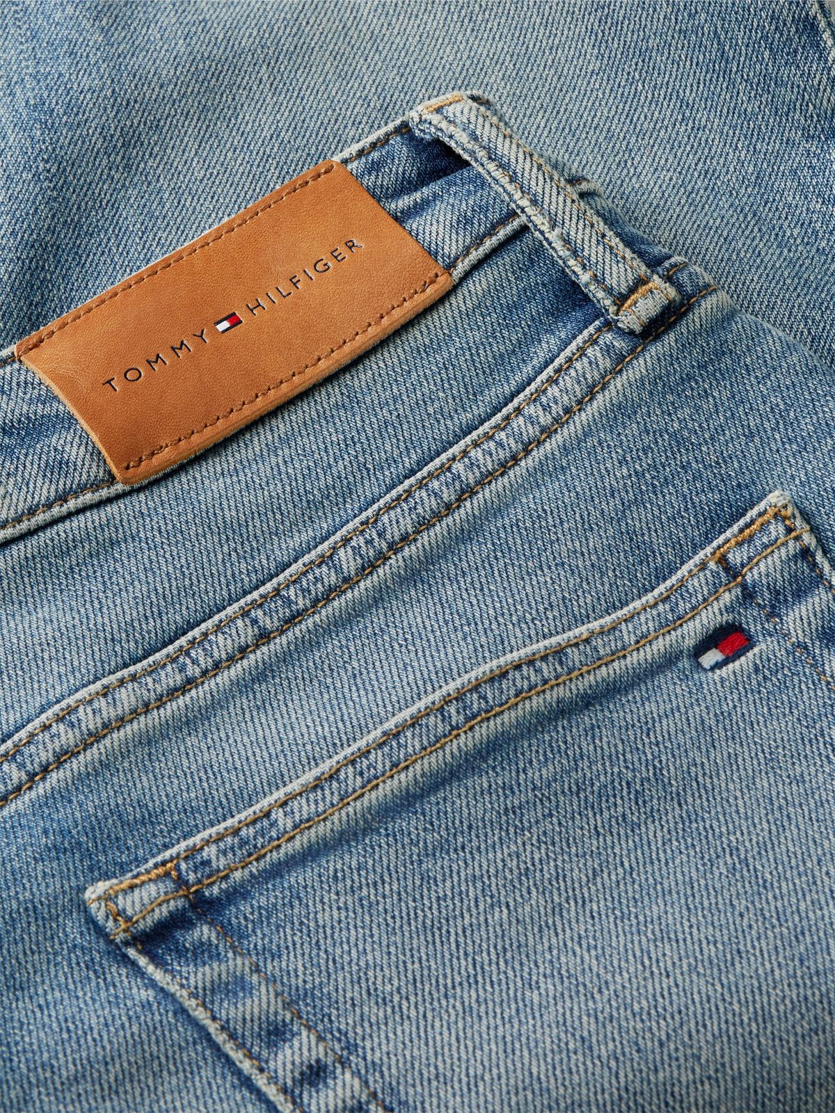 Mid-Rise Stretch Slim Jean — Mid Ocean