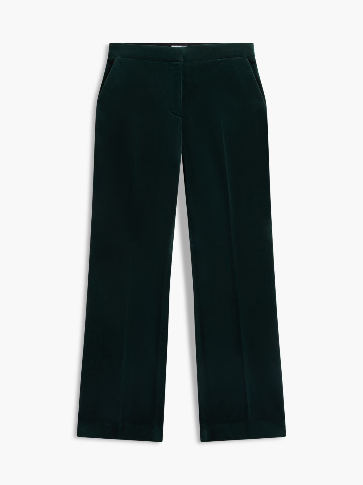 Velvet Slim Bootcut Pant — Deep Evergreen