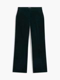 Velvet Slim Bootcut Pant — Deep Evergreen 5