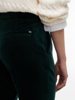 Velvet Slim Bootcut Pant — Deep Evergreen 3