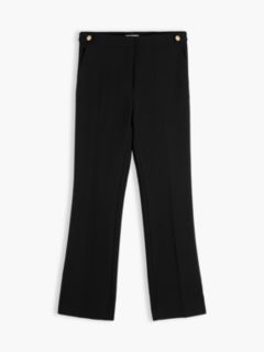 Slim Bootcut Ponte Pant — Black 5