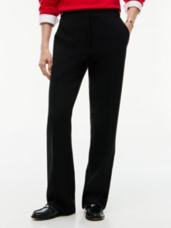 Slim Bootcut Ponte Pant — Black 1