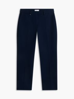 Stretch Gabardine Slim Straight Pant — Dark Blue 5