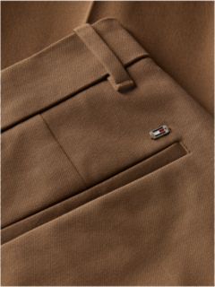 Stretch Gabardine Slim Straight Pant — Nordic Taupe 6