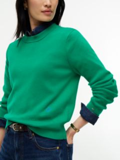 Lightweight Crewneck Sweater — Green 3