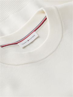 Lightweight Crewneck Sweater — Ivory Petal 7