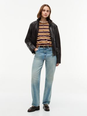Женские кардиганы Tommy Hilfiger Slim Fit Striped Crewneck Cardigan — фото 2