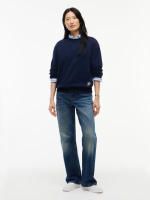 Женские худи Tommy Hilfiger Script Monogram Crewneck Sweatshirt — фото 2