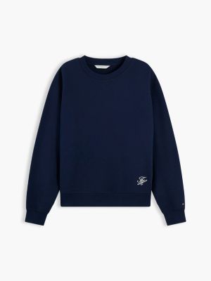 Женские худи Tommy Hilfiger Script Monogram Crewneck Sweatshirt — фото 5